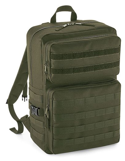 MOLLE Tactical 25L Backpack - Military Green