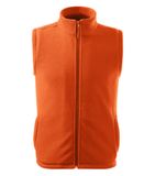 Next - Fleece vesta unisex - oranžová