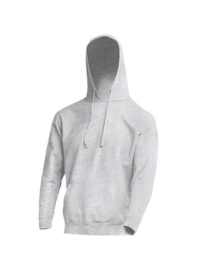 Ocean Kangaroo Hooded Sweat - Ash Melange