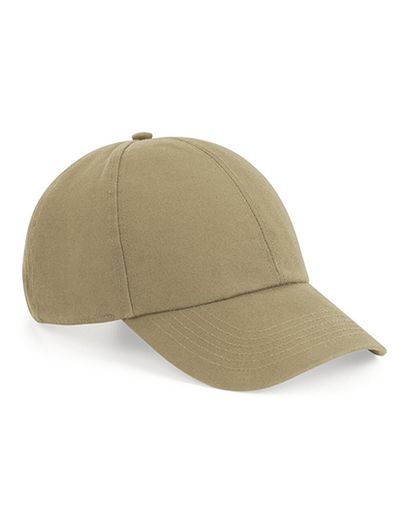 Organic Cotton 6 Panel Cap - Desert Sand