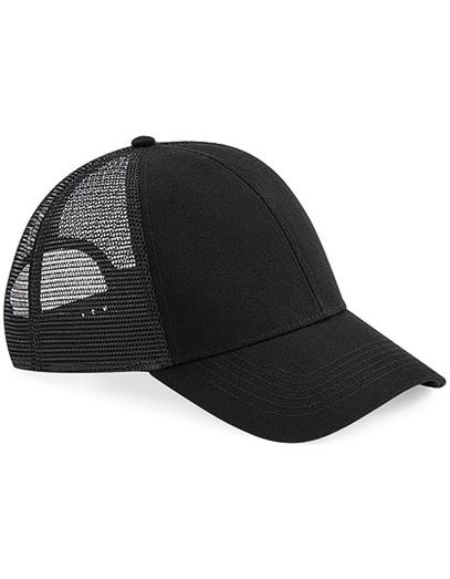 Organic Cotton Trucker Cap - Black