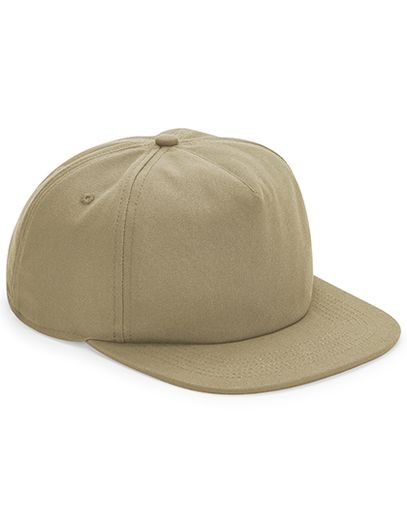 Organic Cotton Unstructured 5 Panel Cap - Desert Sand