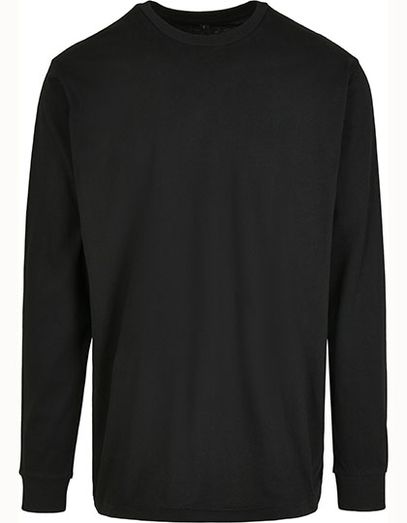 Organic Long Sleeve With Cuffrib - Black