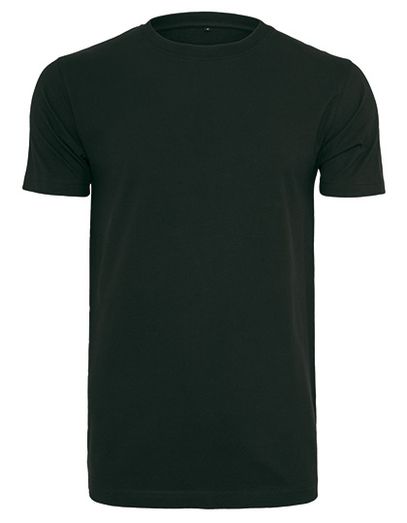 Organic T-Shirt Round Neck - Black