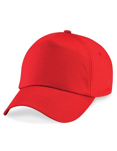 Original 5 Panel Cap - Bright Red