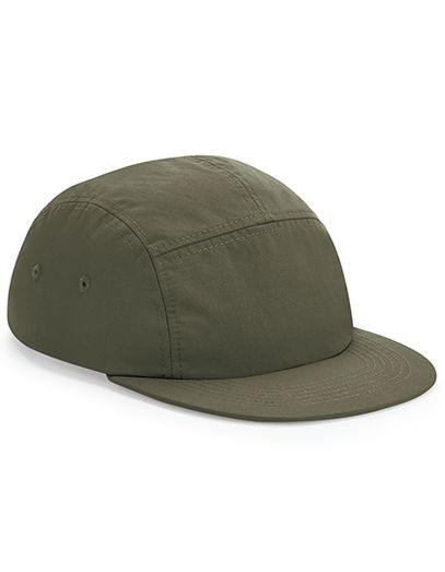 Outdoor 5 Panel Camper Cap - Olive Green