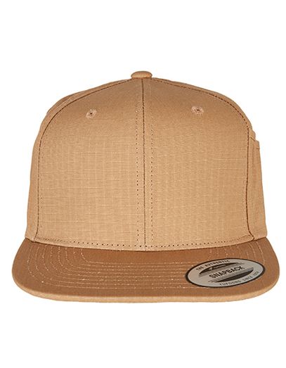 Pencil Holder Snapback Cap - Ocher