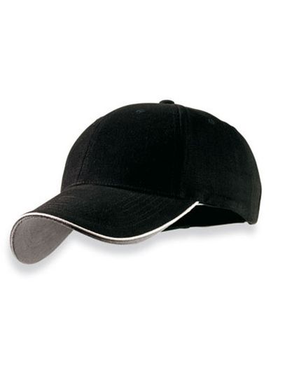 Pilot Piping Sandwich Cap - Black