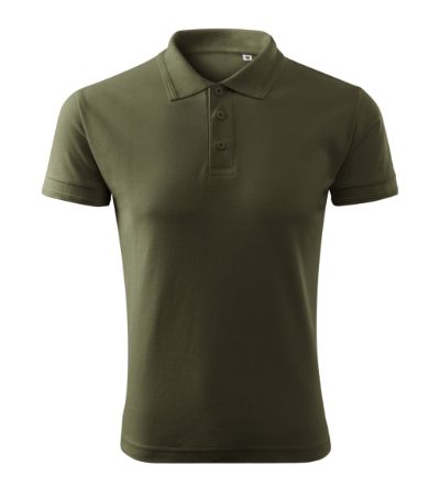 Pique Polo Free - Polokošeľa pánska - military