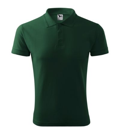 Pique Polo - Polokošeľa pánska - dark green