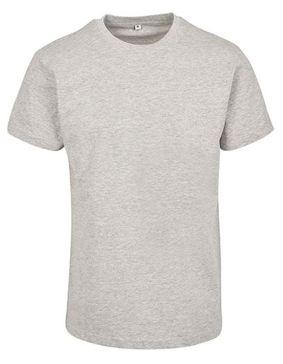 Premium Combed Jersey T-Shirt - Heather Grey