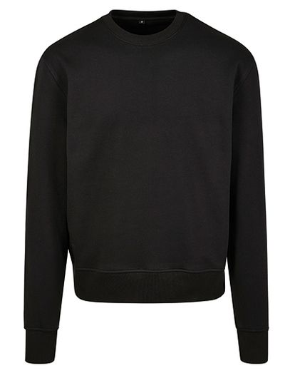 Premium Oversize Crewneck Sweatshirt - Black