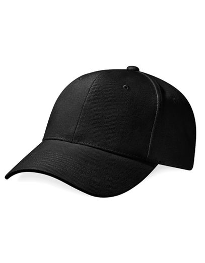 Pro - Style Heavy Brushed Cotton Cap - Black