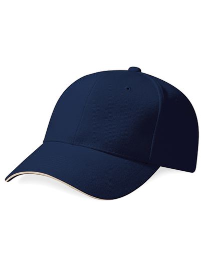 Pro - Style Heavy Brushed Cotton Cap - French Navy