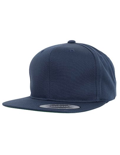 Pro - Style Twill Snapback Youth Cap - Navy