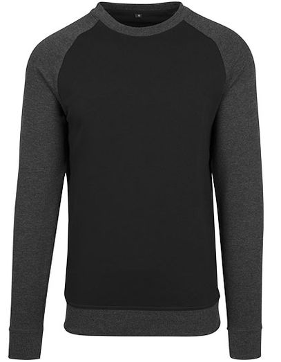 Raglan Crewneck - Black