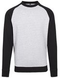 Raglan Crewneck - Heather Grey