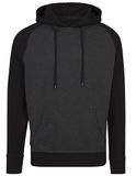 Raglan Hoody - Charcoal (Heather)