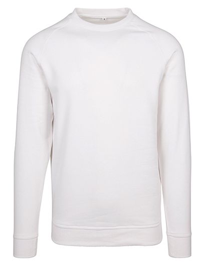 Raglan Sweat Crewneck - White