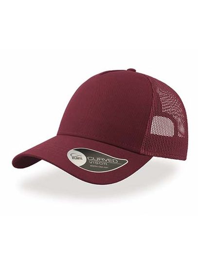 Rapper Cotton Cap - Burgundy