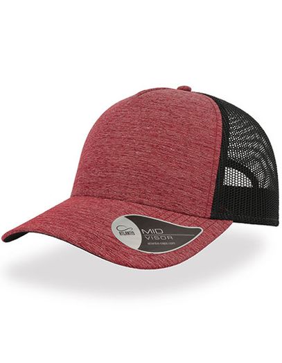 Rapper Melange Cap - Red