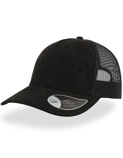 Rapper Suede Cap - Black