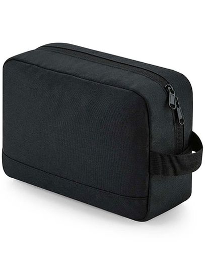 Recycled Essentials Wash Bag - Black