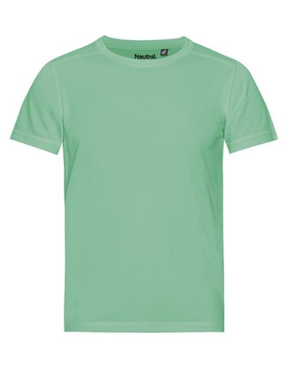 Recycled Kids Performance T-Shirt - Dusty Mint