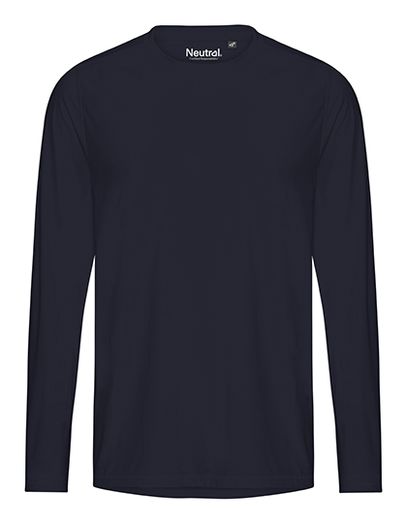 Recycled Performance Long Sleeve T-Shirt - Navy