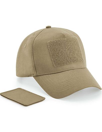 Removable Patch 5 Panel Cap - Desert Sand