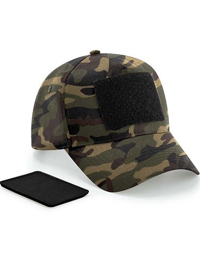 Removable Patch 5 Panel Cap - Jungle Camo