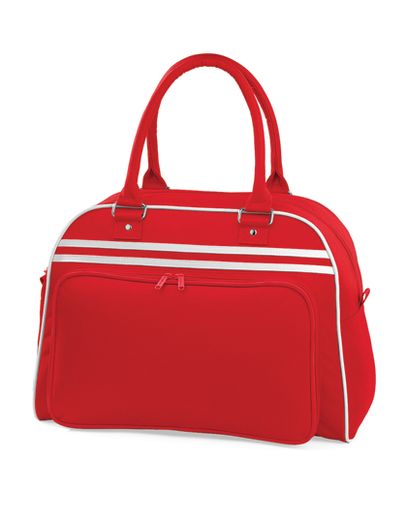 Retro Bowling Bag - Classic Red