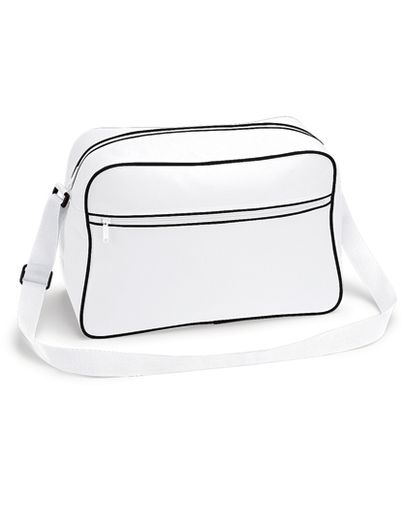 Retro Shoulder Bag - White