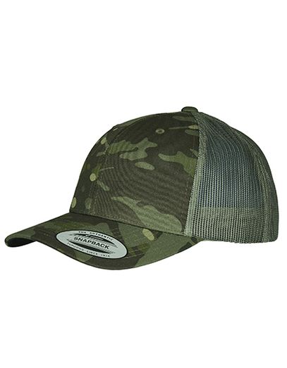 Retro Trucker Multicam Cap - Multicam Tropic