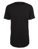 Shaped Long Tee - Black