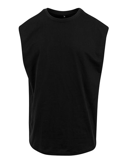 Sleeveless Tee - Black