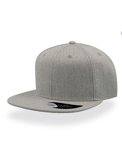 Snap Back Cap - Grey Melange