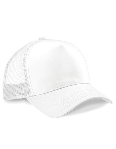 Snapback Trucker - White