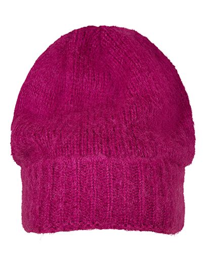 Soft Acrylic Beanie - Fuchsia