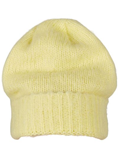 Soft Acrylic Beanie - Yellow