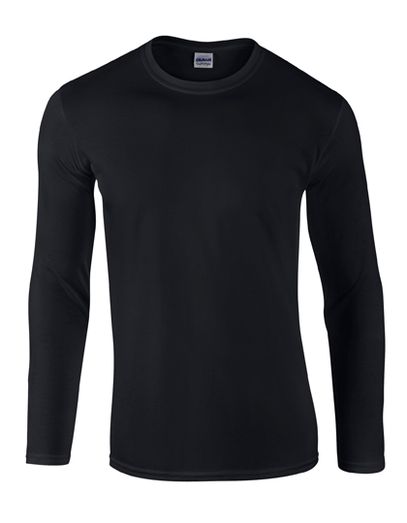 Softstyle® Adult Long Sleeve T-Shirt - Black