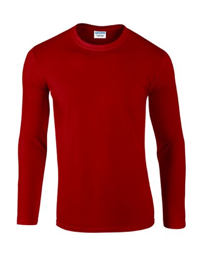 Softstyle® Adult Long Sleeve T-Shirt - Red