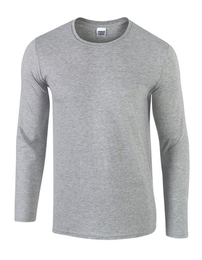 Softstyle® Adult Long Sleeve T-Shirt - Sport Grey (Heather)