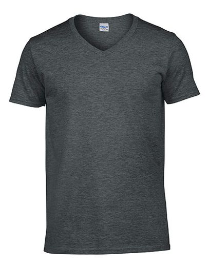 Softstyle® Adult V-Neck T-Shirt - Dark Heather