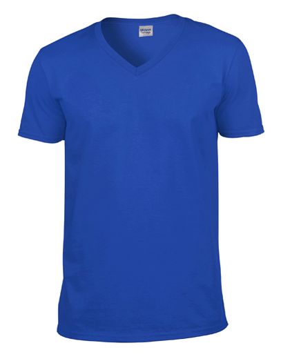 Softstyle® Adult V-Neck T-Shirt - Royal