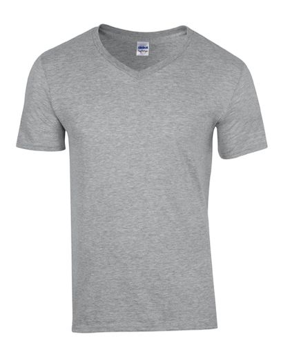 Softstyle® Adult V-Neck T-Shirt - Sport Grey (Heather)