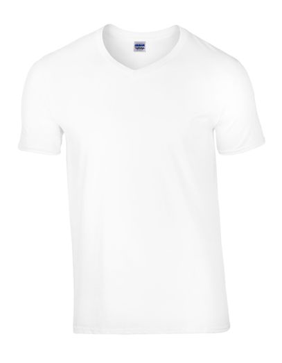 Softstyle® Adult V-Neck T-Shirt - White