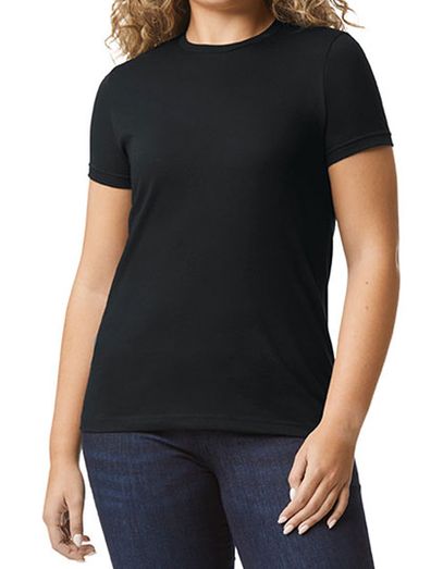 Softstyle® CVC Women´s T-Shirt - Pitch Black