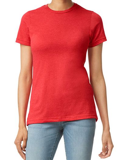 Softstyle® CVC Women´s T-Shirt - Red Mist