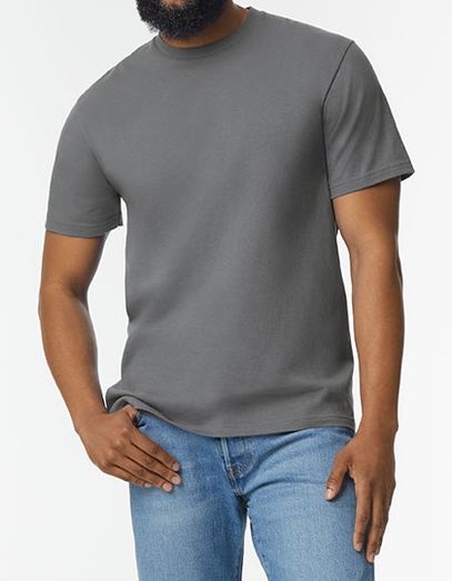 Softstyle® Midweight Adult T-Shirt - Charcoal (Solid)